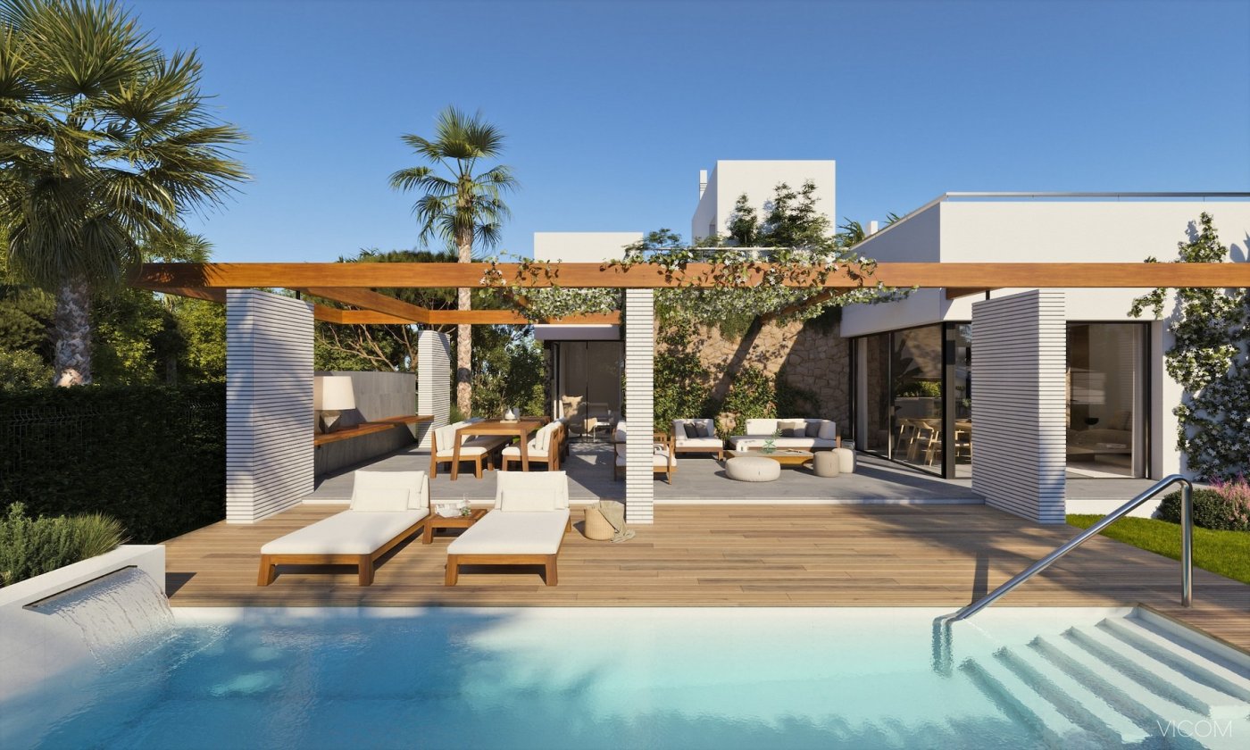 Villa in Campoamor, Alicante, Spain 4 bedrooms, 195 sq.m. No. 165006