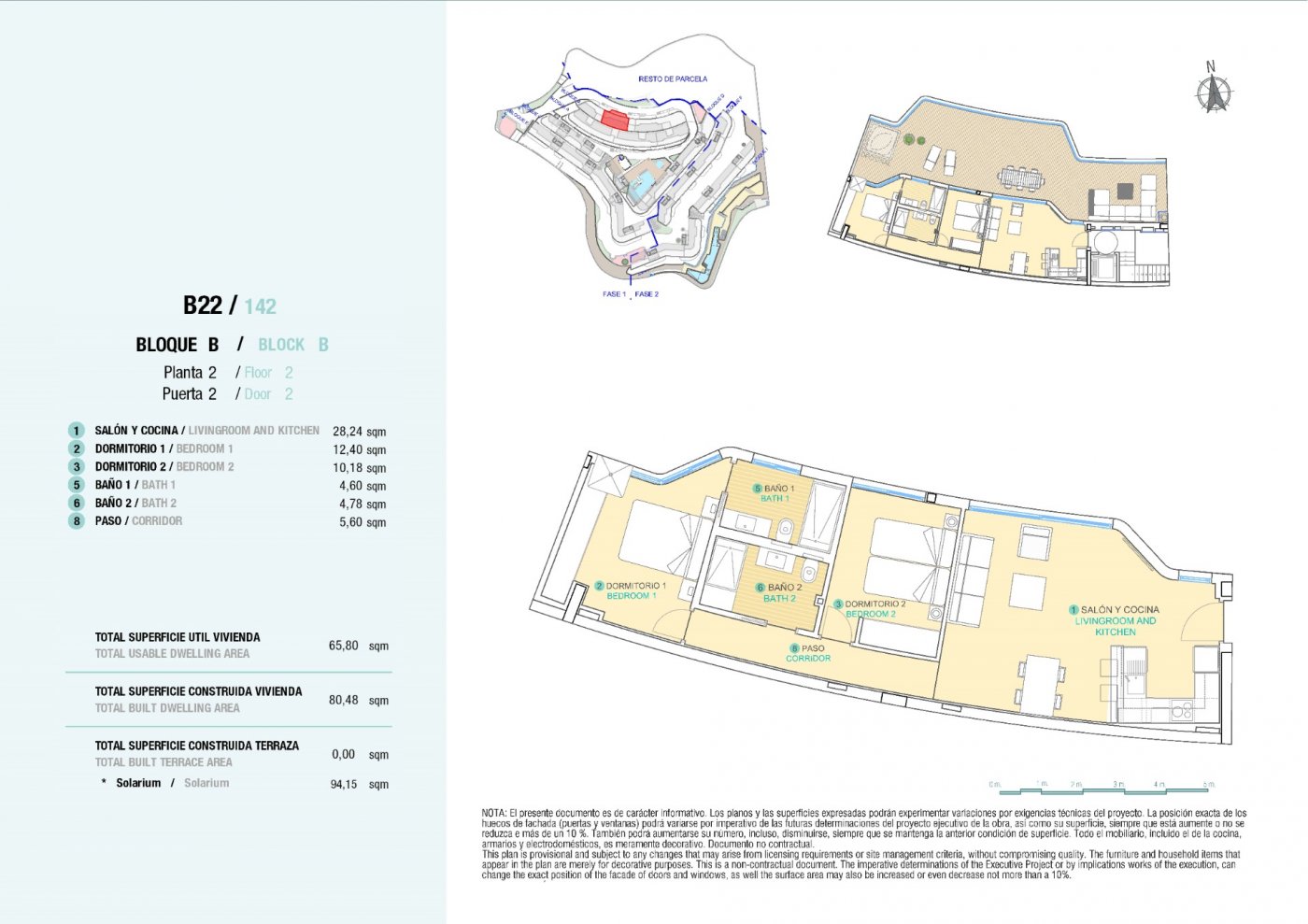 Penthouse w Aguilas, Murcia, Hiszpania 2 sypialnie, 80 mkw. nr 165012