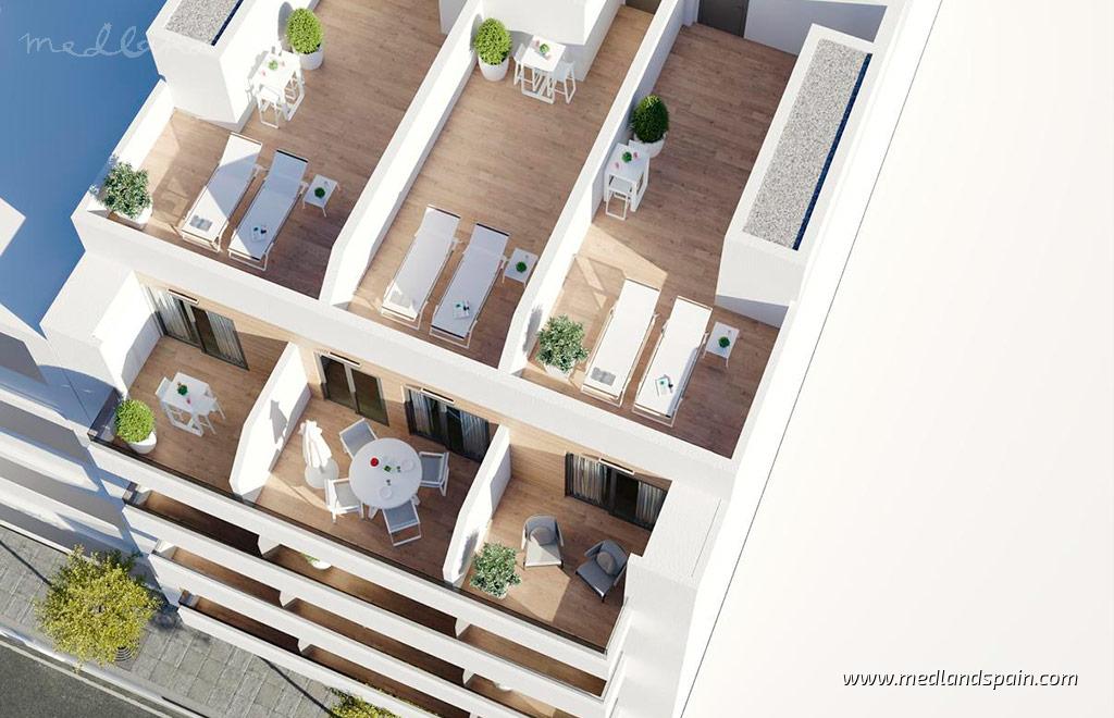 Apartament w Torrevieja, Alicante, Hiszpania 1 sypialnia, 74 mkw. nr 178060
