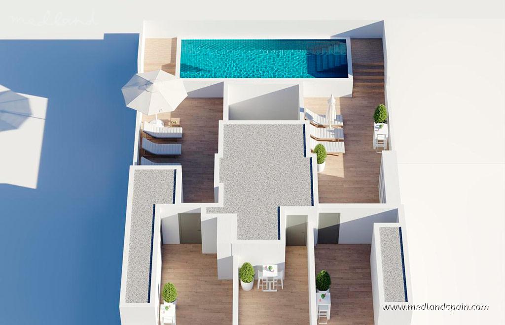 Apartament w Torrevieja, Alicante, Hiszpania 1 sypialnia, 74 mkw. nr 178060
