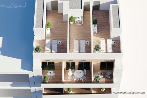 Apartament w Torrevieja, Alicante, Hiszpania 1 sypialnia, 74 mkw. nr 178060