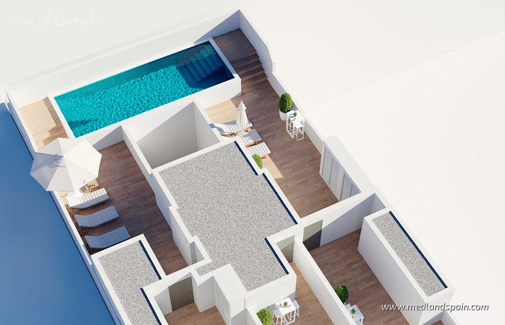Wohnung in Torrevieja, Alicante, Spanien 3 Schlafzimmer, 119 m2 Nr. 178062