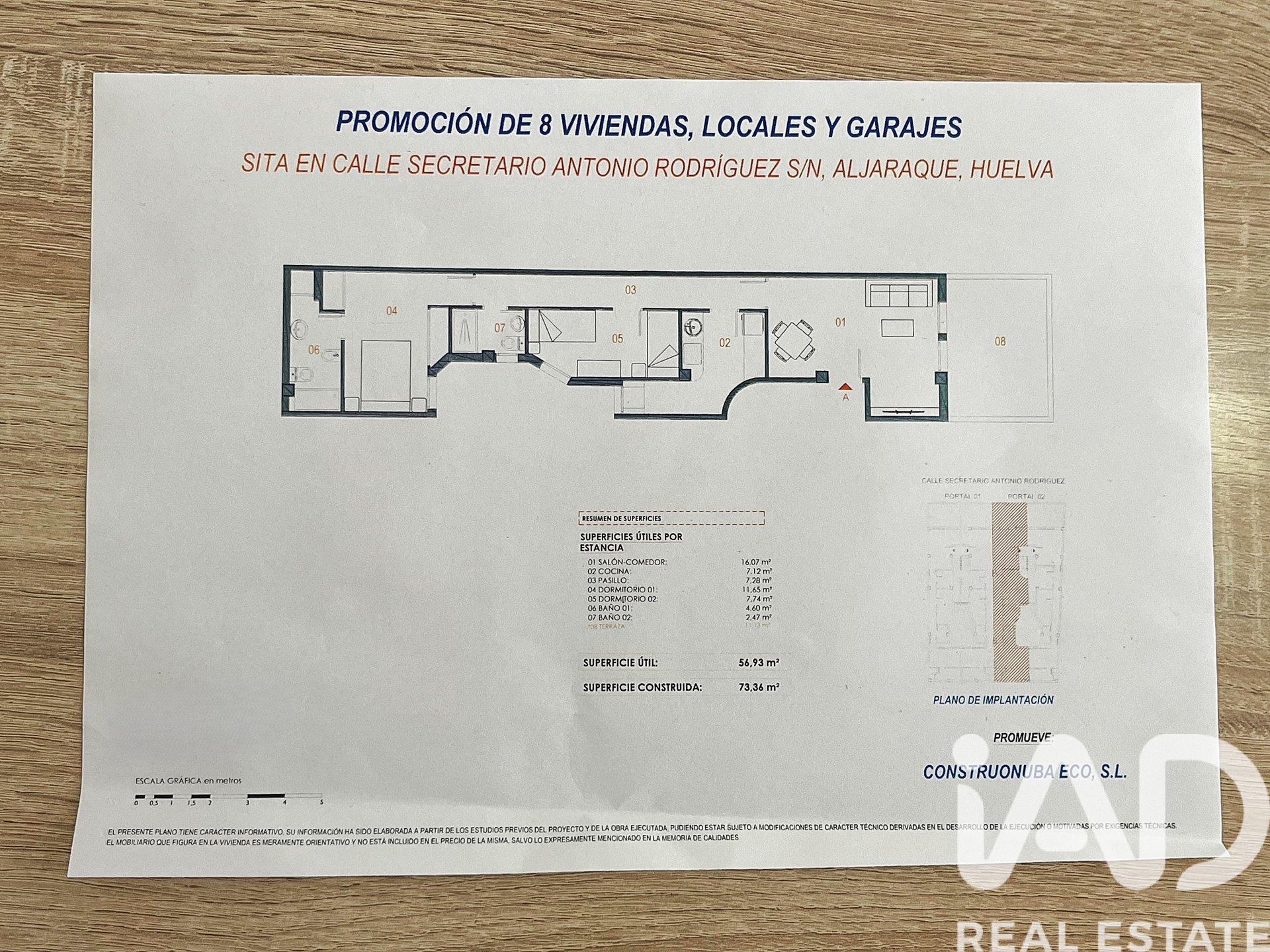 Penthouse in Aljaraque, Huelva, Spain 2 bedrooms, 73 sq.m. No. 184985