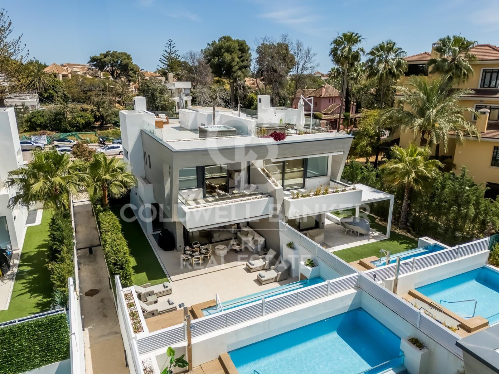 Huvila Marbella, Malaga, Espanja 5 makuuhuonetta, 297 m2 No. 158941