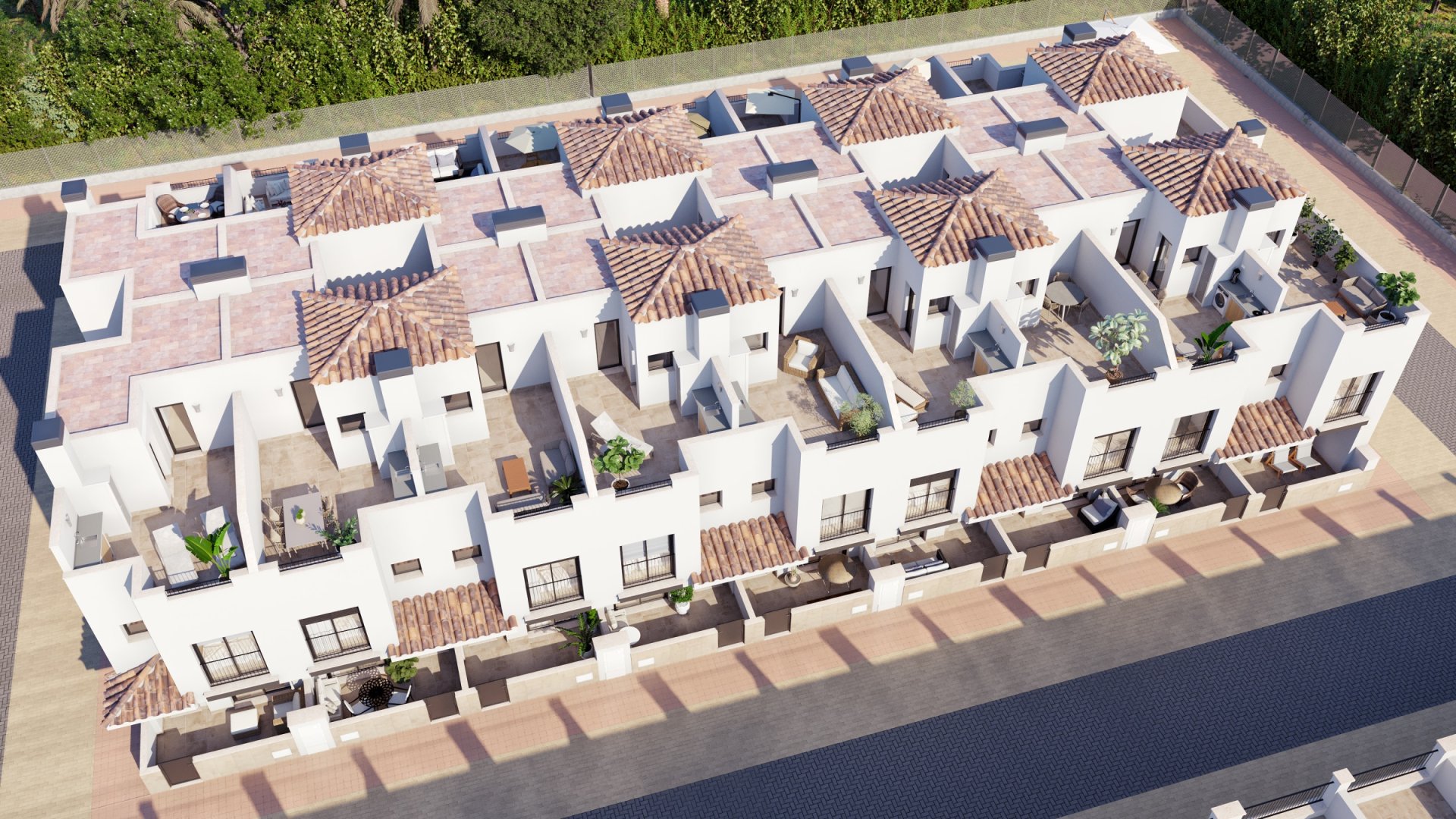 Kaupunkipientalo Torre-Pacheco, Murcia, Espanja 3 makuuhuonetta,  No. 195585