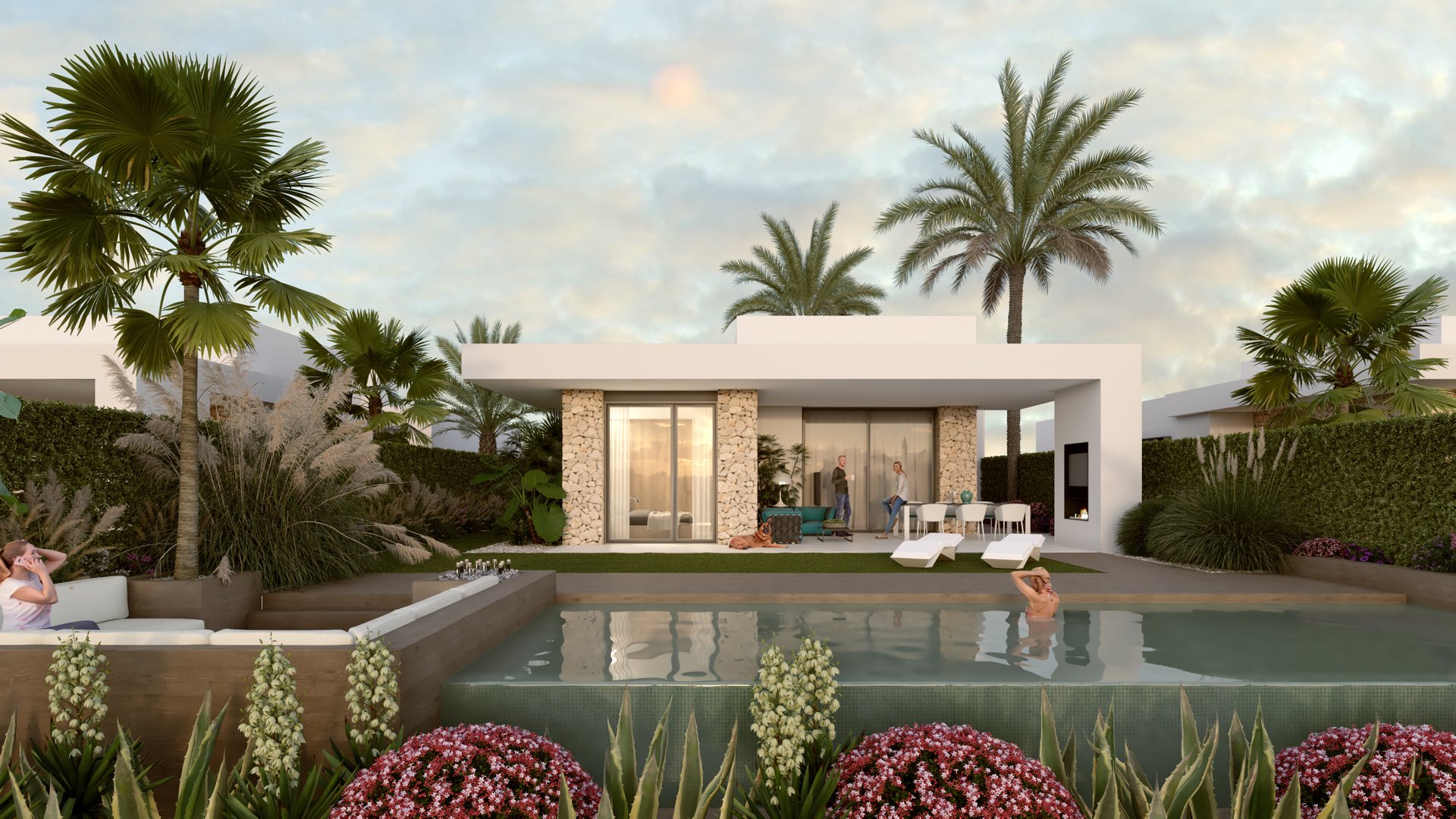Huvila Alicante, Espanja 3 makuuhuonetta, 203 m2 No. 195584