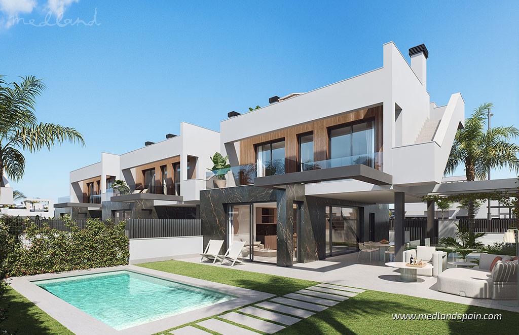 Villa a Los Alcazares, Murcia, Spagna 3 camere da letto, 229 mq. N° 177471