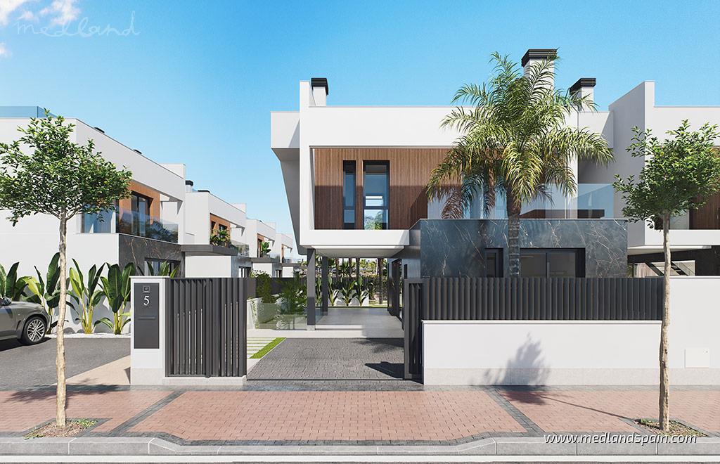 Villa a Los Alcazares, Murcia, Spagna 3 camere da letto, 229 mq. N° 177471