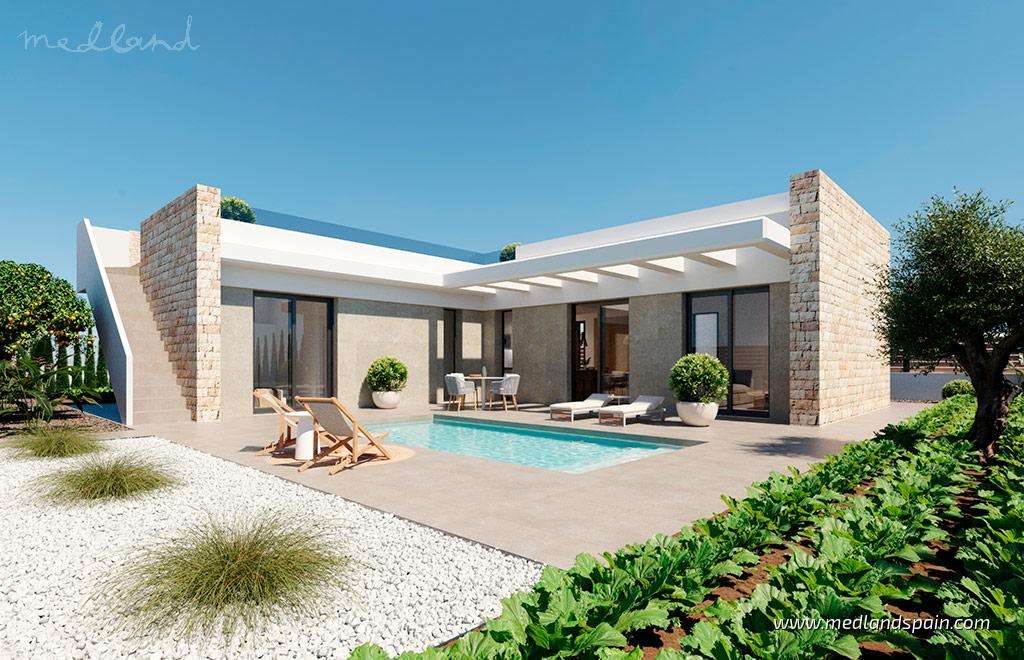 Villa i Murcia, Spanien 3 sovrum, 114 kvm. Nr. 177470