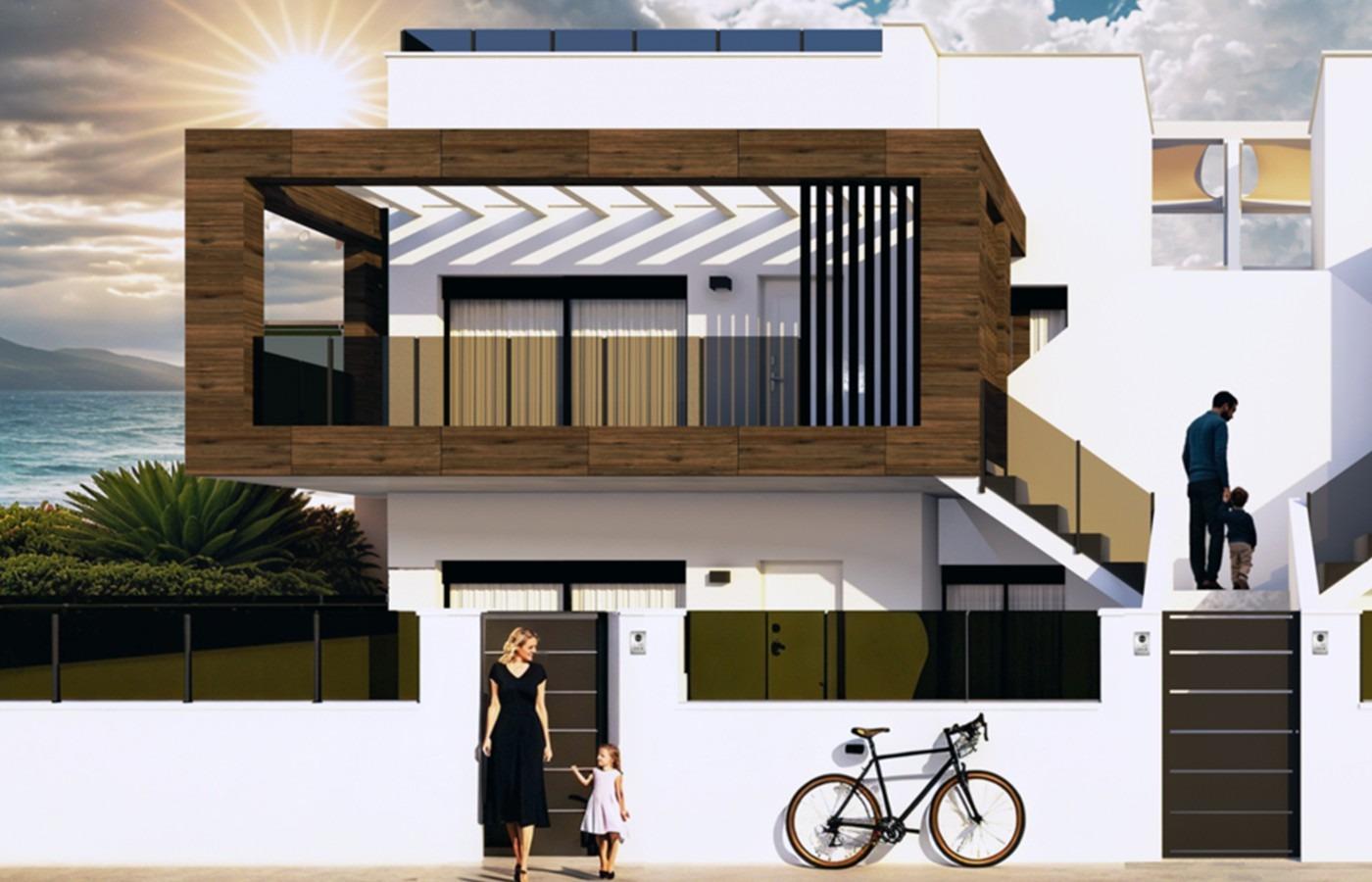 Bungalow w San Pedro del Pinatar, Murcia, Hiszpania 3 sypialnie, 83 mkw. nr 133668