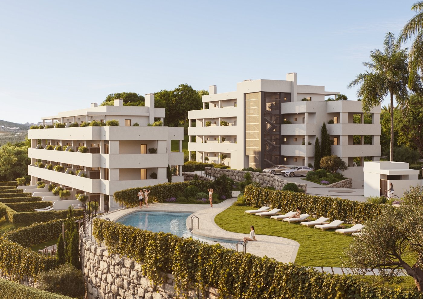 Huoneisto Manilva, Malaga, Espanja 1 makuuhuone, 114 m2 No. 196962