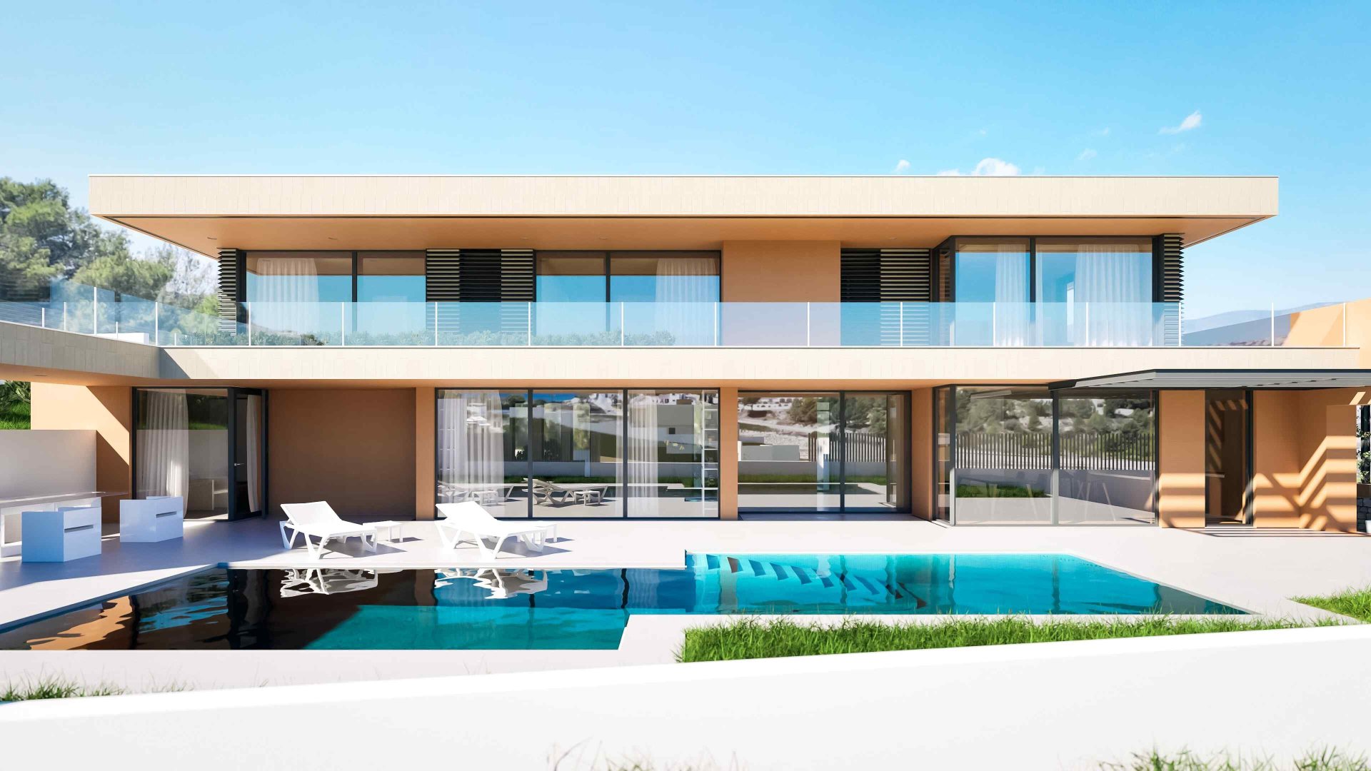 Villa en Moraira, Alicante, España 4 dormitorios, 460 m2 No. 139886