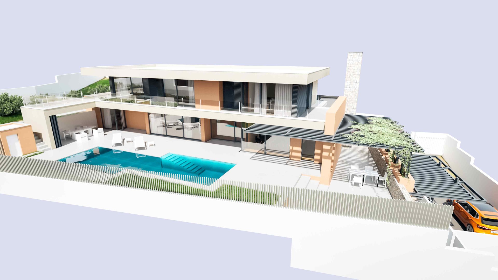 Villa en Moraira, Alicante, España 4 dormitorios, 460 m2 No. 139886