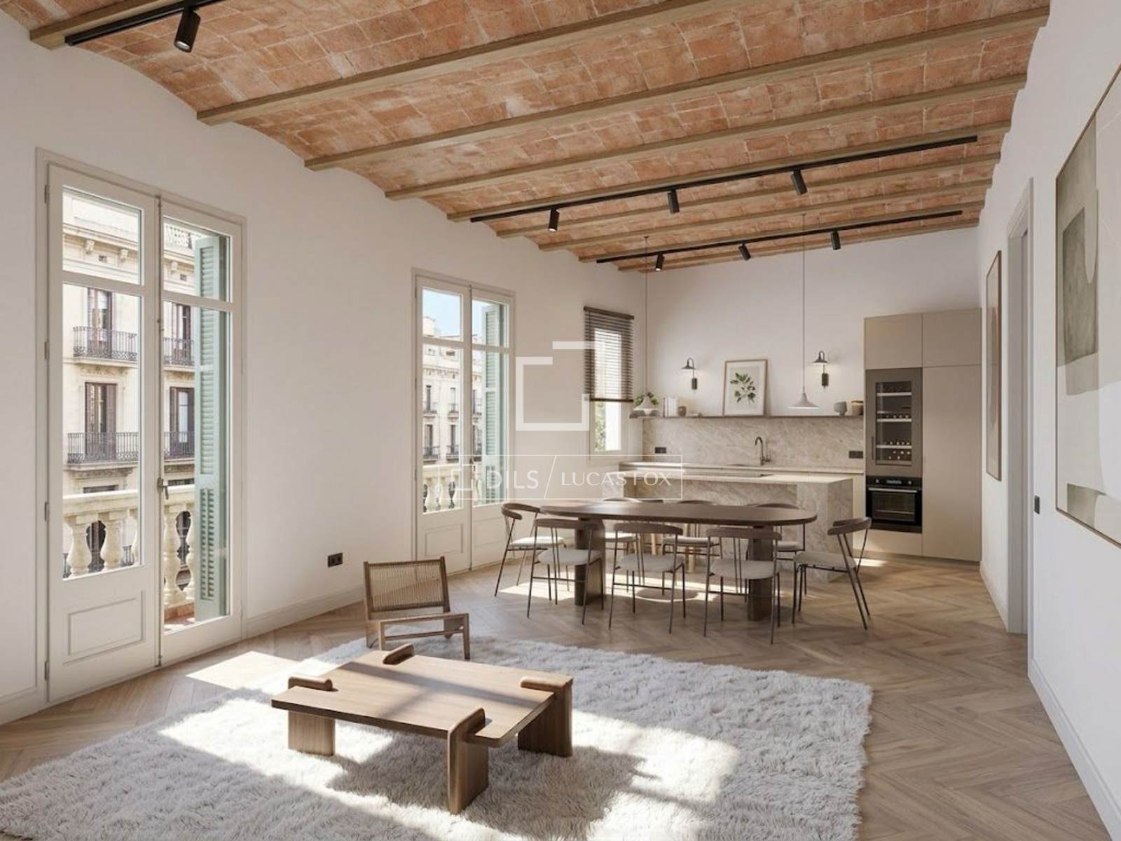 Dzīvoklis Barcelona, Spānijā 2 istabas, 92 m2 Nr. 196222