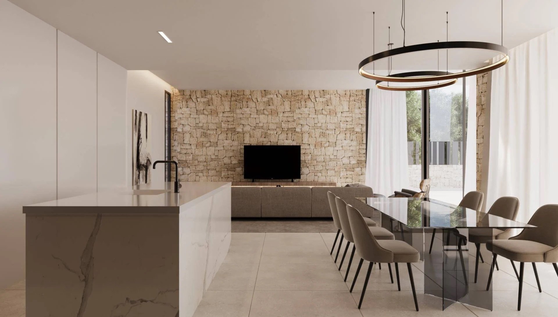 Villa en Dénia, Alicante, España 3 dormitorios, 235 m2 No. 163429