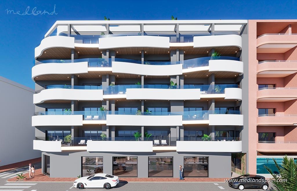 Apartament w Torrevieja, Alicante, Hiszpania 3 sypialnie, 100.9 mkw. nr 141346