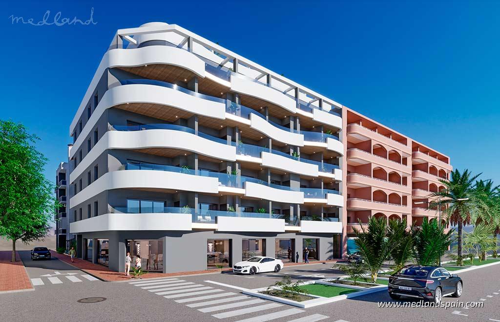 Apartament w Torrevieja, Alicante, Hiszpania 3 sypialnie, 100.9 mkw. nr 141346