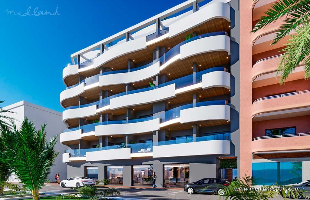 Apartament w Torrevieja, Alicante, Hiszpania 3 sypialnie, 100.9 mkw. nr 141346