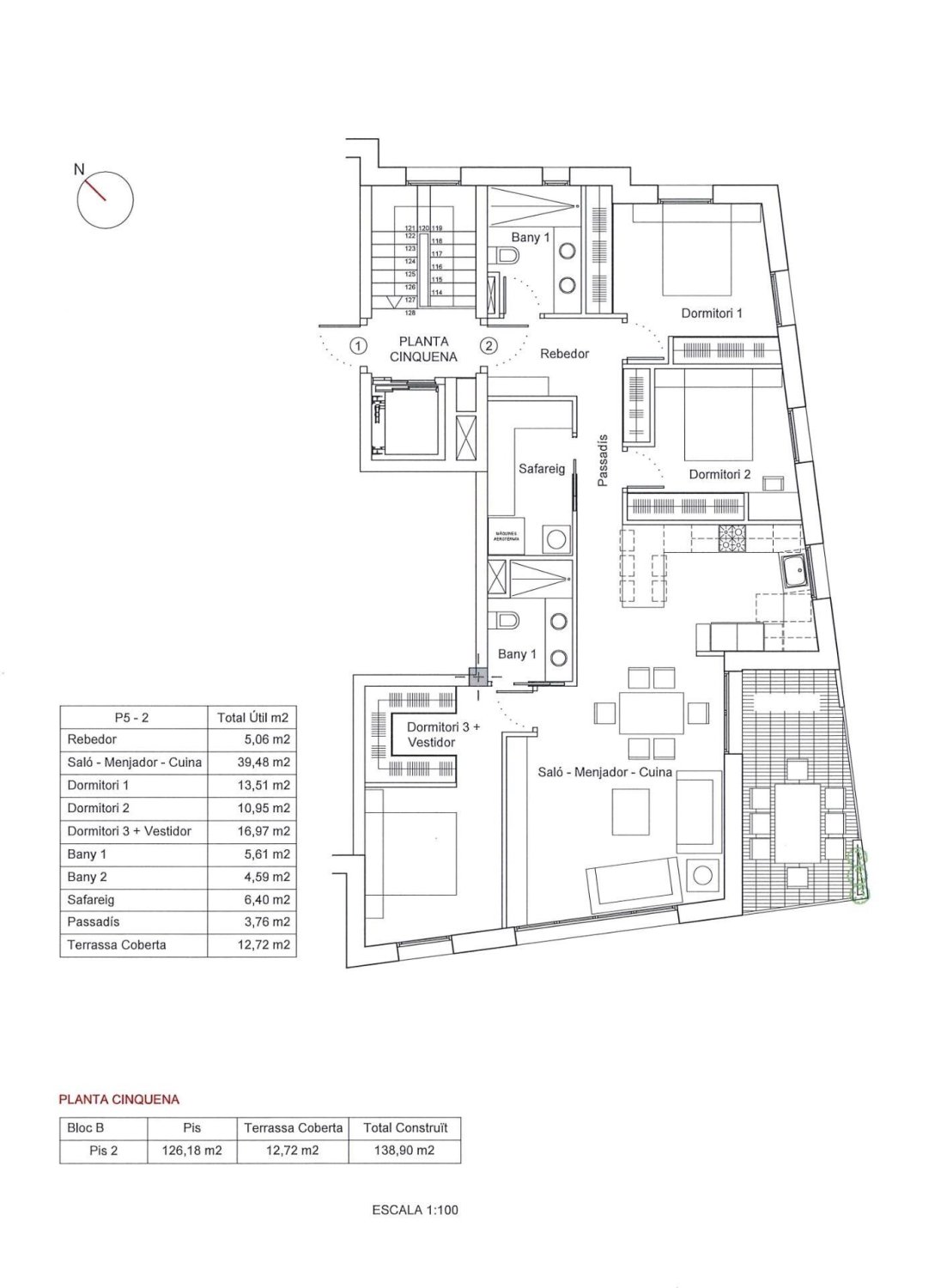 Apartament w Principado De Andorra (Ninguna Poblacion Tiene C.P.), Lleida, Hiszpania 3 sypialnie, 139 mkw. nr 157526