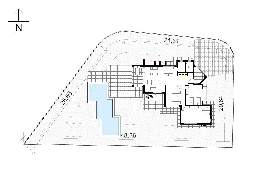 Villa in Calpe, Alicante, Spain 3 bedrooms, 164 sq.m. No. 165194