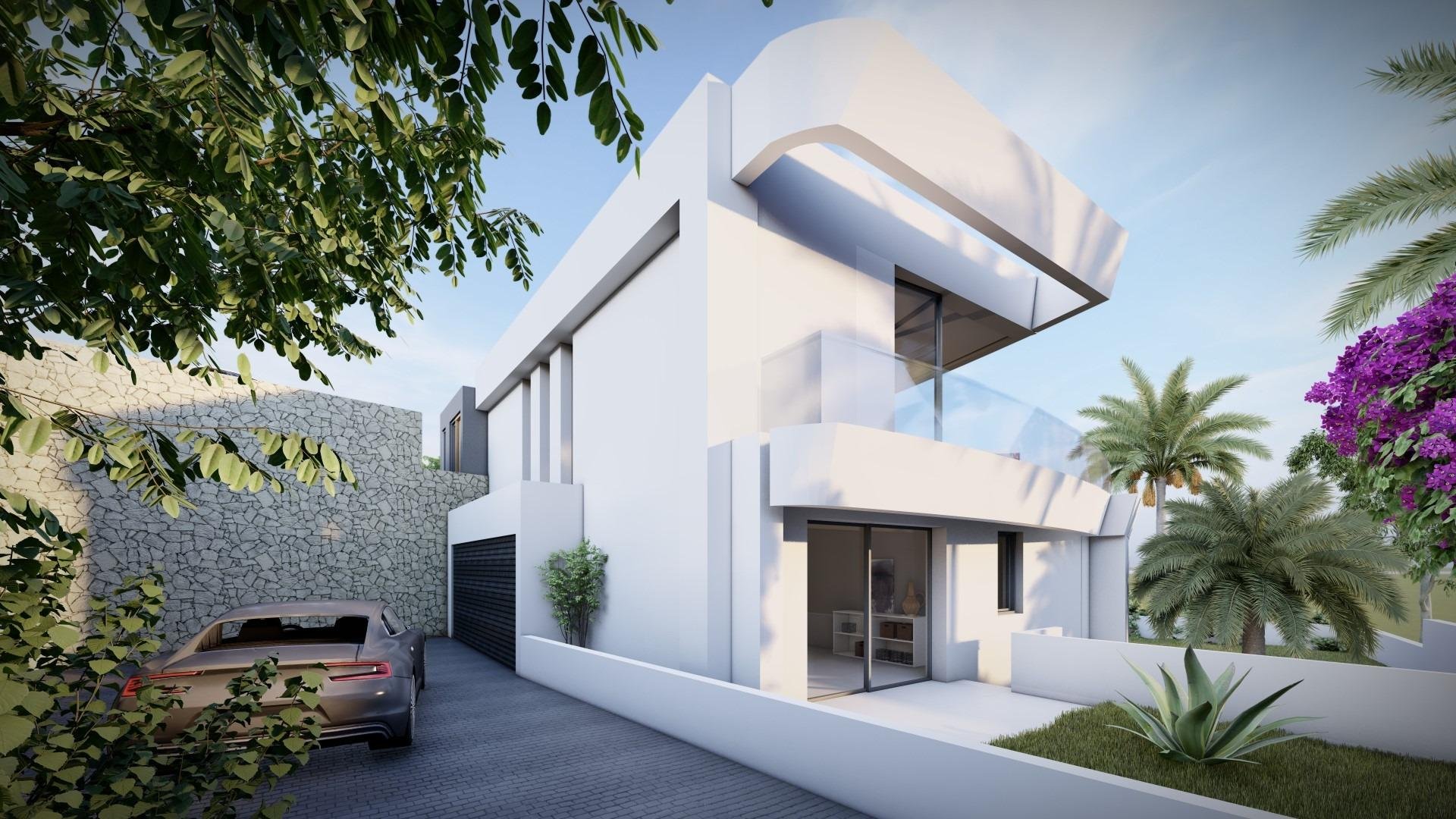 Villa in Calpe, Alicante, Spain 4 bedrooms, 273 sq.m. No. 165188