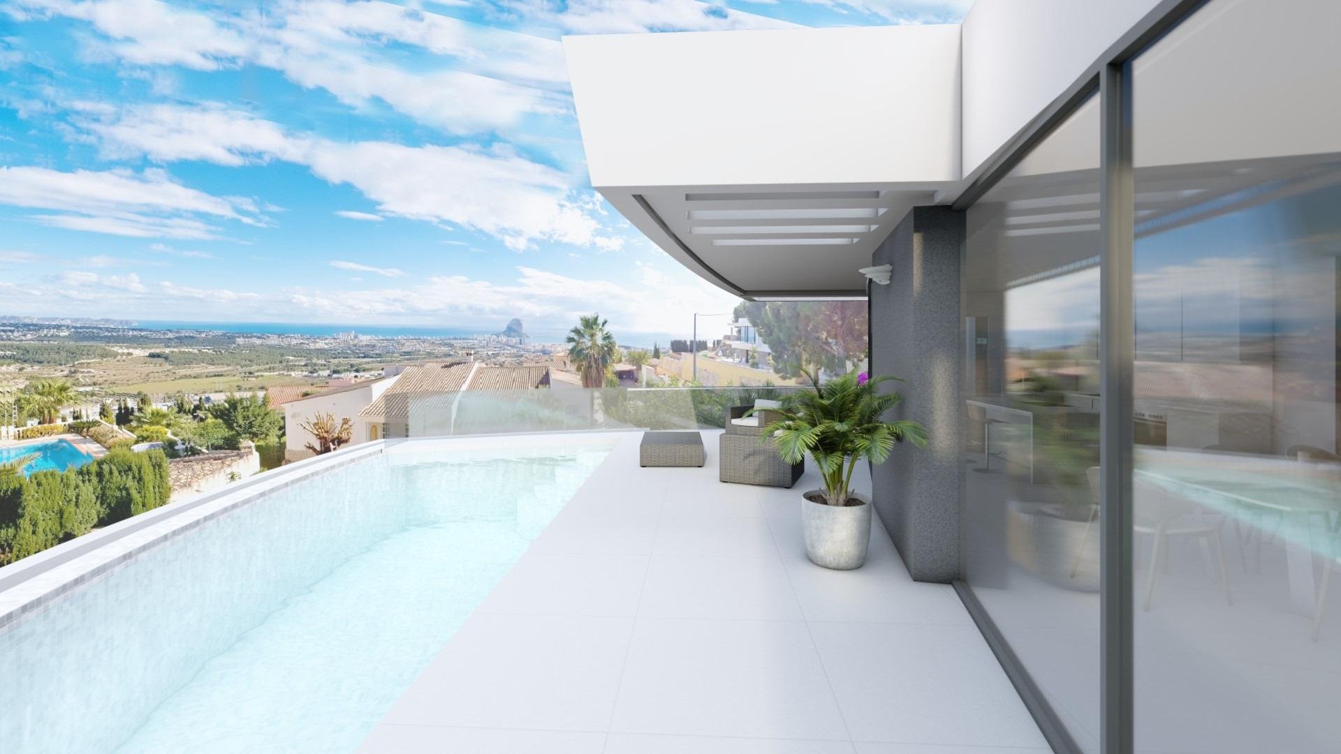 Villa in Calpe, Alicante, Spain 4 bedrooms, 273 sq.m. No. 165188