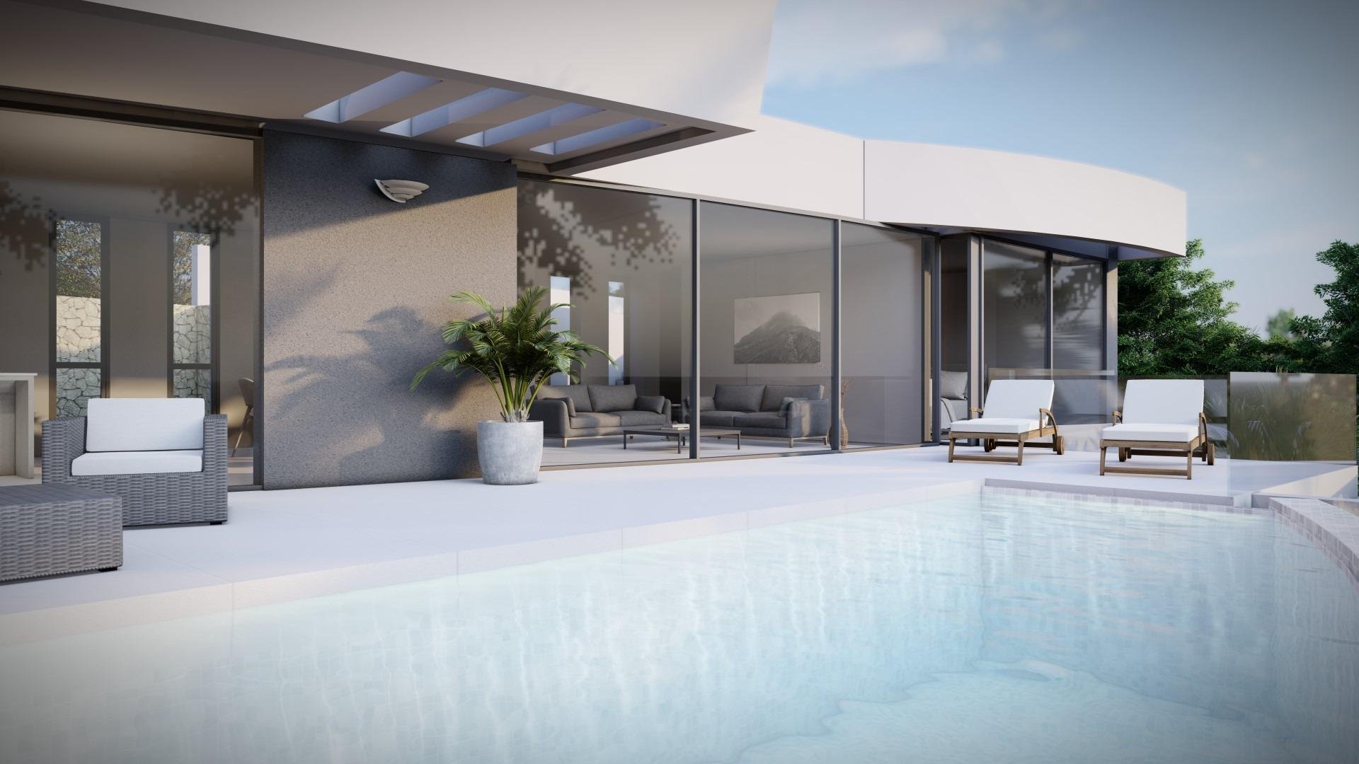 Villa in Calpe, Alicante, Spain 4 bedrooms, 273 sq.m. No. 165188