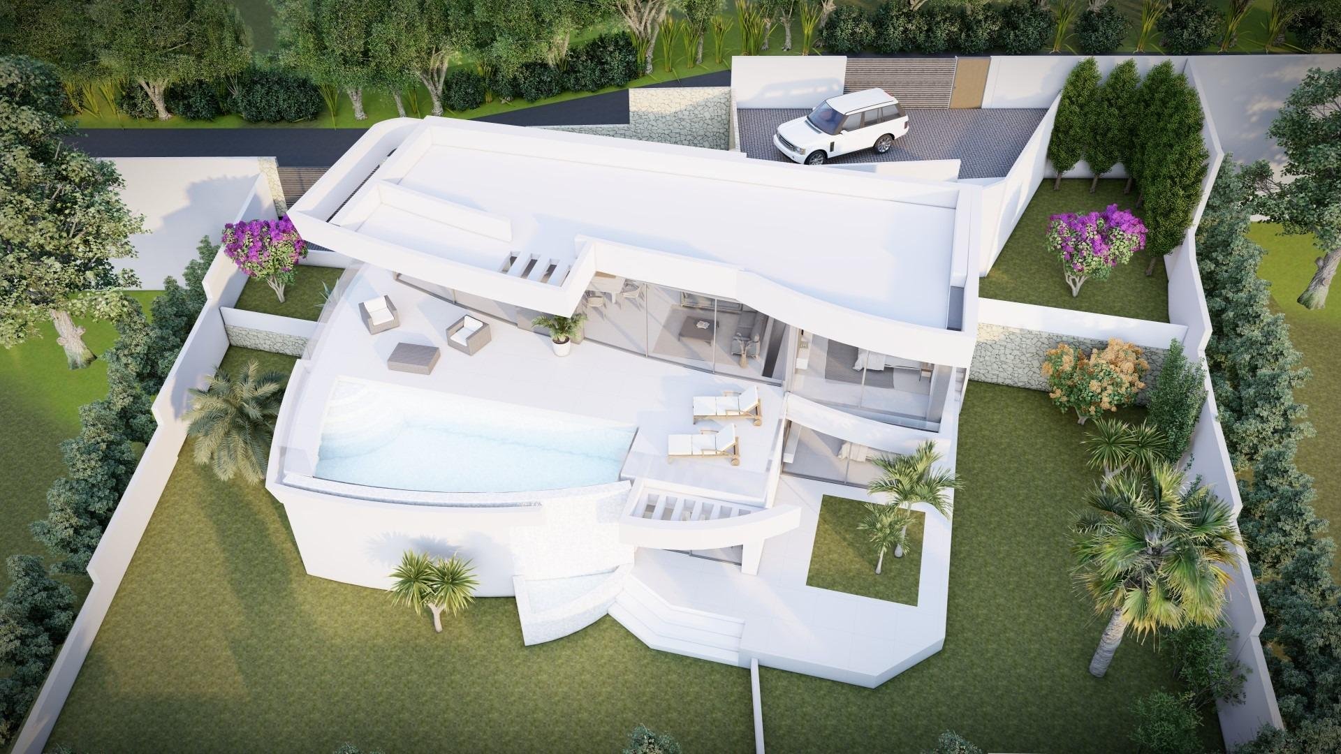 Villa in Calpe, Alicante, Spain 4 bedrooms, 273 sq.m. No. 165188