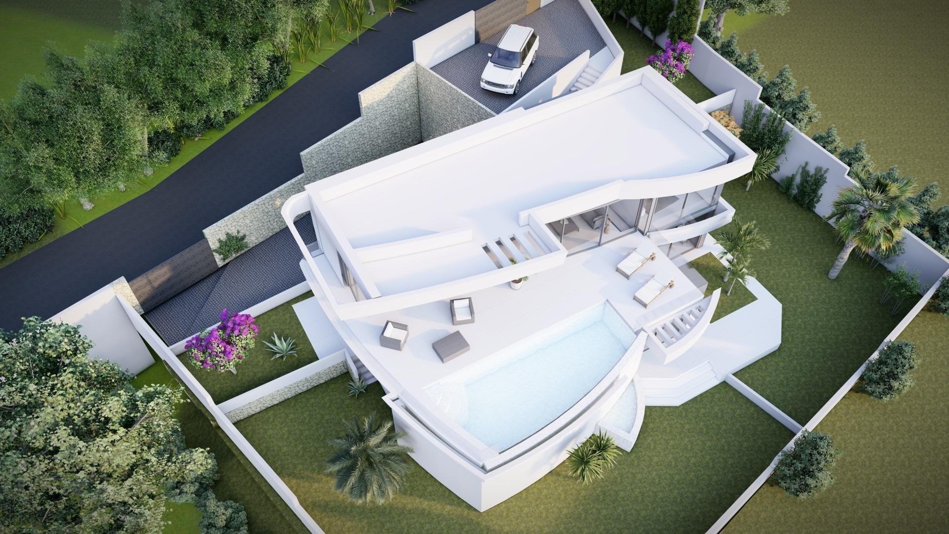 Villa in Calpe, Alicante, Spain 4 bedrooms, 273 sq.m. No. 165188