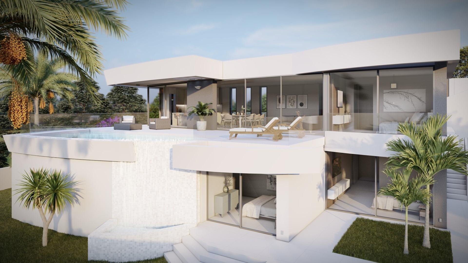 Villa in Calpe, Alicante, Spain 4 bedrooms, 273 sq.m. No. 165188