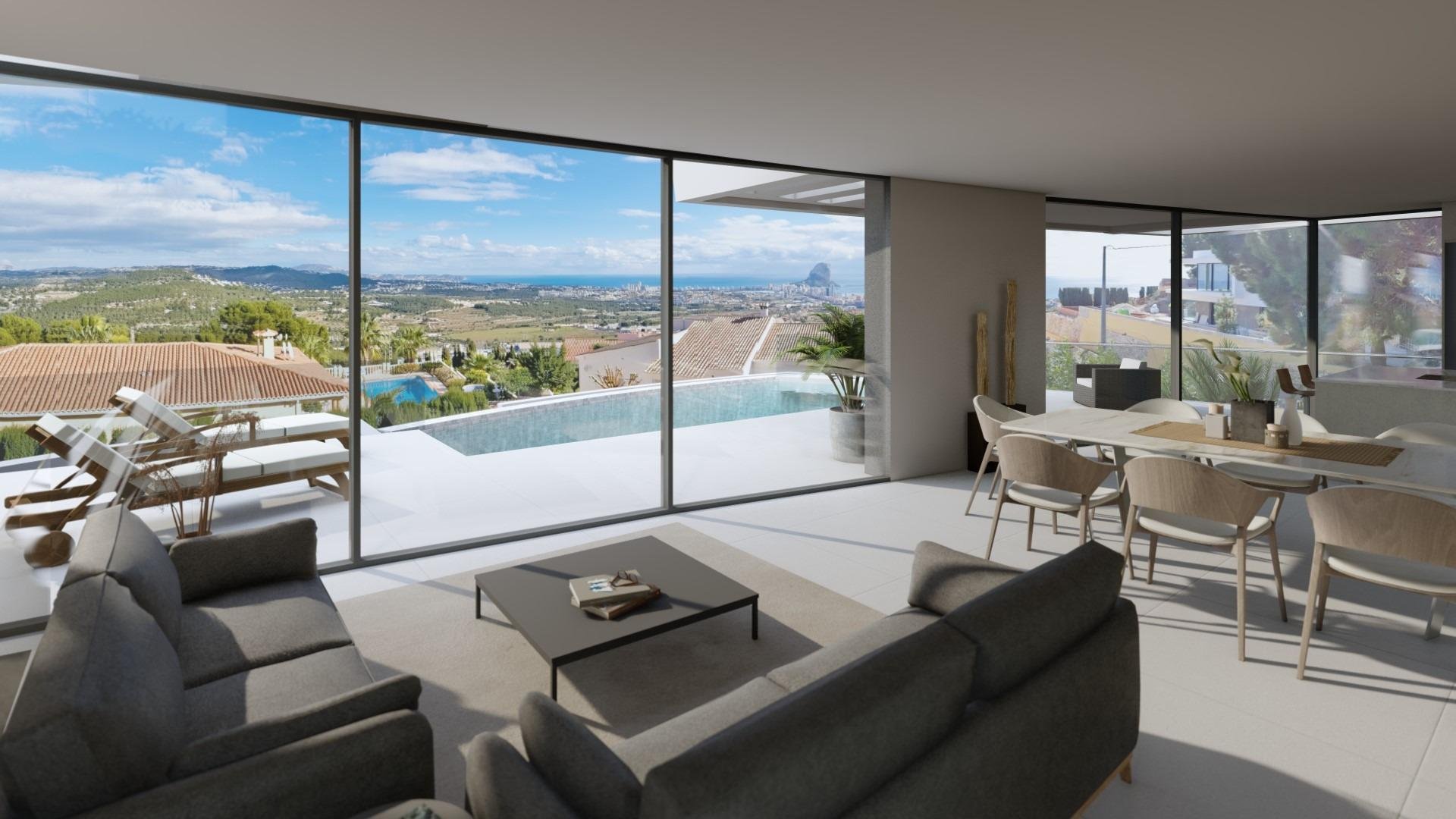 Villa in Calpe, Alicante, Spain 4 bedrooms, 273 sq.m. No. 165188