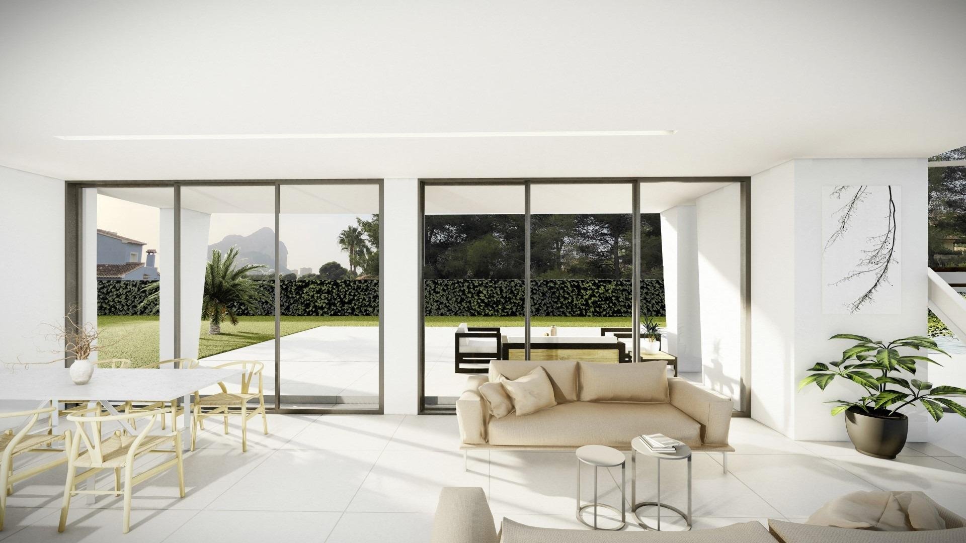Villa in Calpe, Alicante, Spain 4 bedrooms, 211.98 sq.m. No. 165193