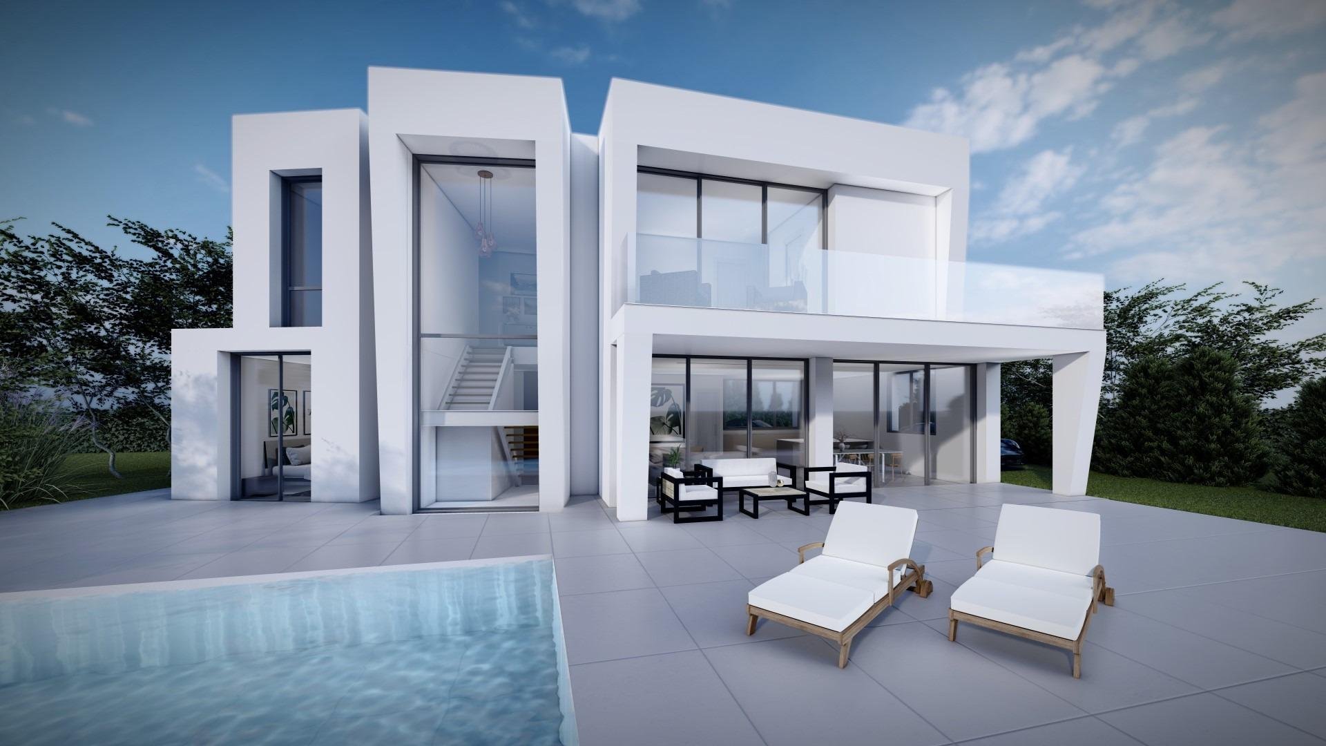 Villa in Calpe, Alicante, Spain 4 bedrooms, 211.98 sq.m. No. 165193