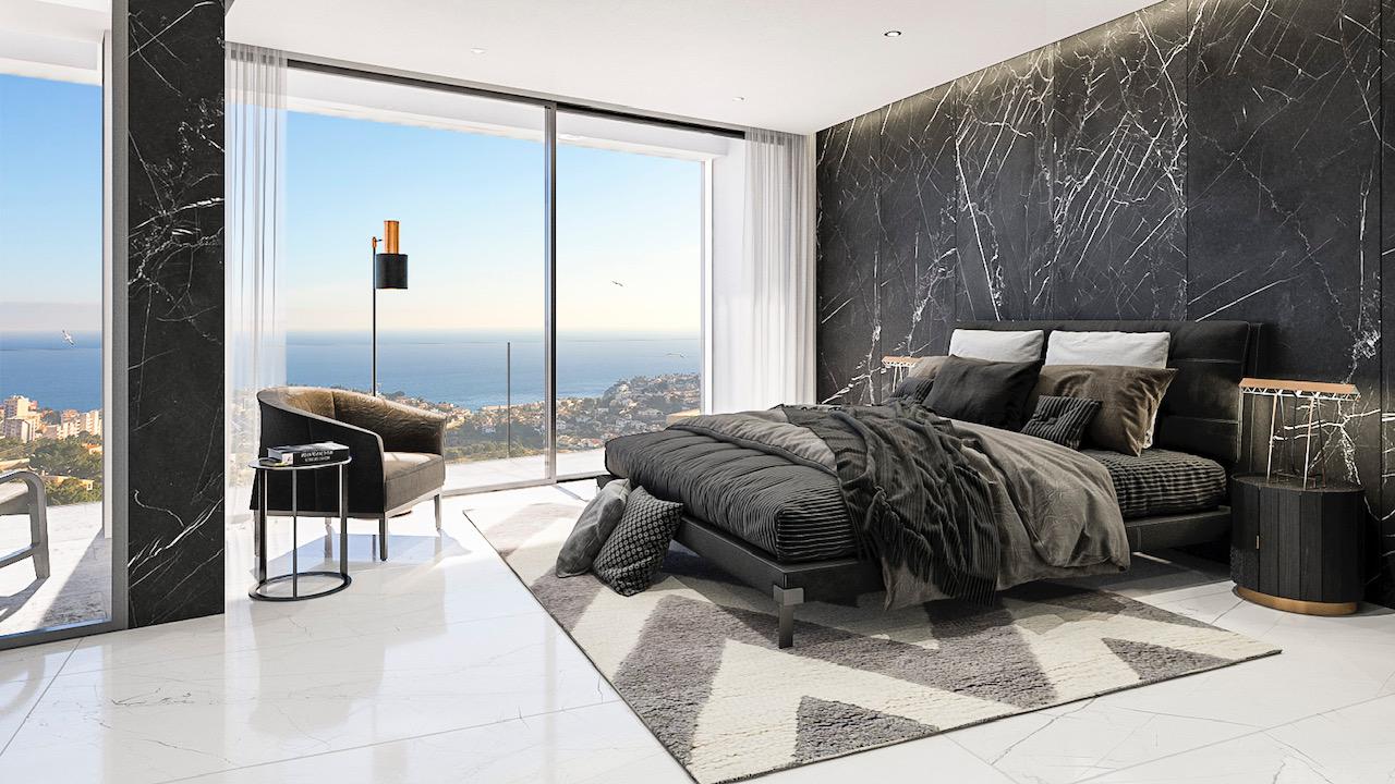 Villa i Calpe, Alicante, Spanien 4 sovrum, 410 kvm. Nr. 164994