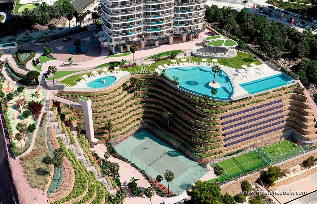 Wohnung in Benidorm, Alicante, Spanien 3 Schlafzimmer, 137 m2 Nr. 132999