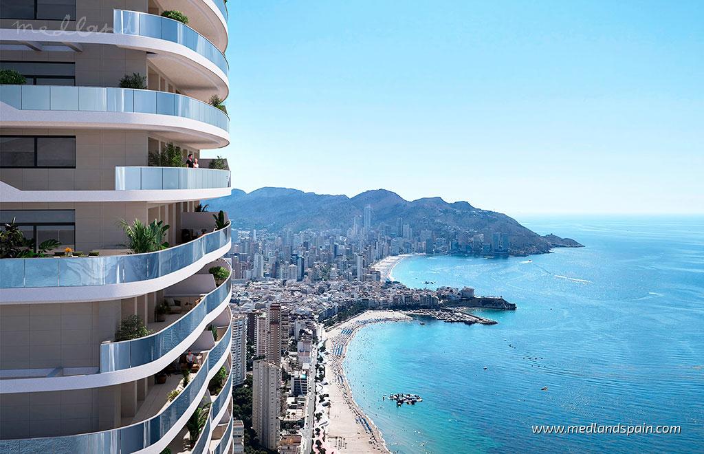Apartament w Benidorm, Alicante, Hiszpania 3 sypialnie, 117 mkw. nr 132998