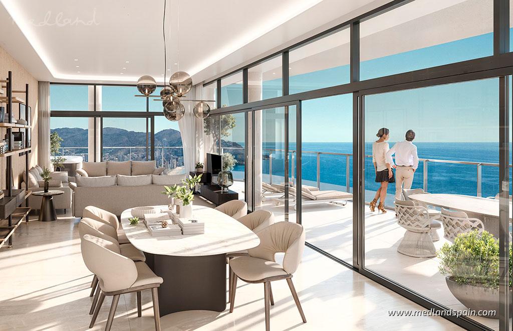 Apartament w Benidorm, Alicante, Hiszpania 3 sypialnie, 117 mkw. nr 132998
