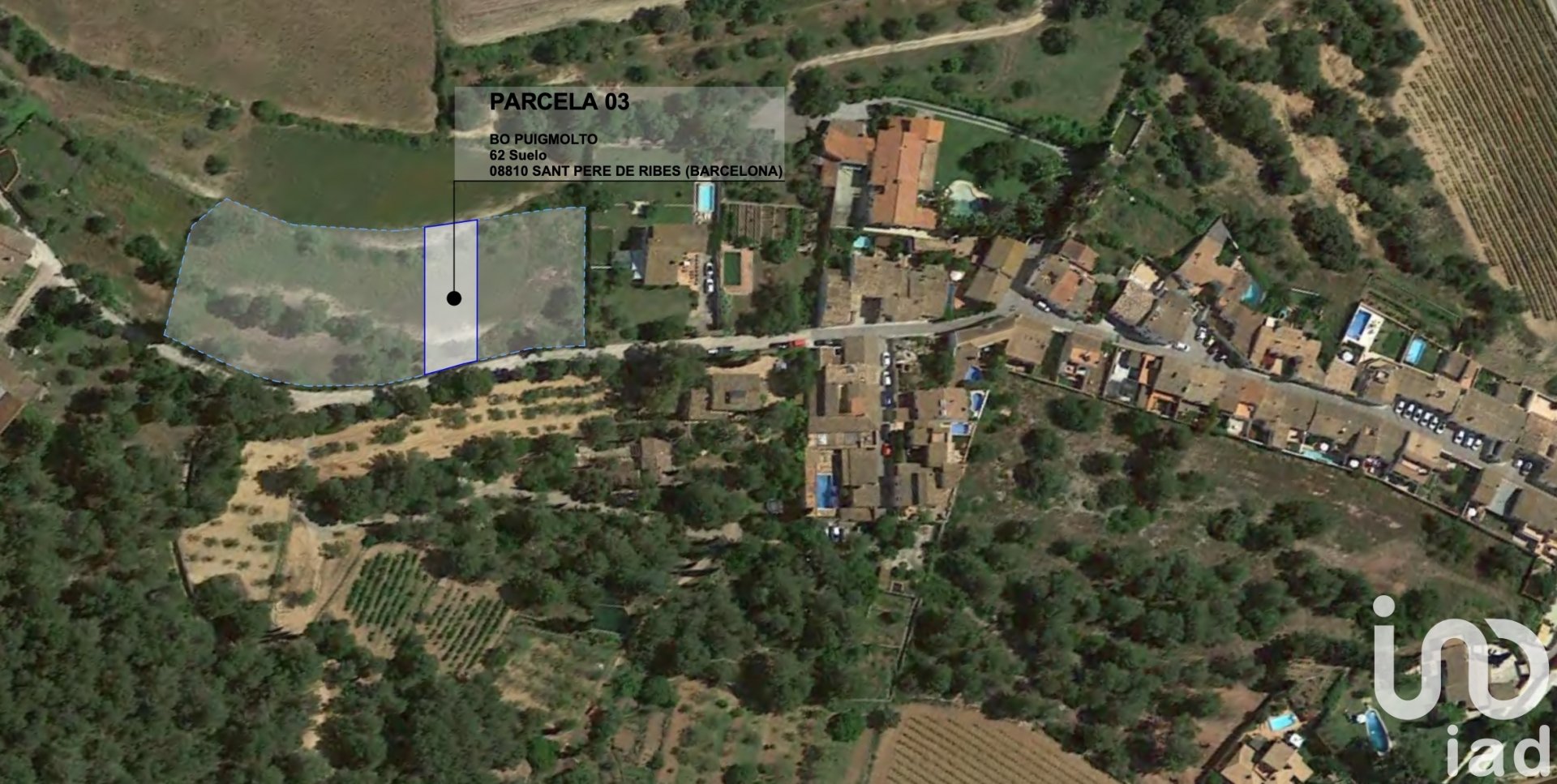 Land in Sant Pere de Ribes, Barcelona, Spanien 990 m2 Nr. 152929