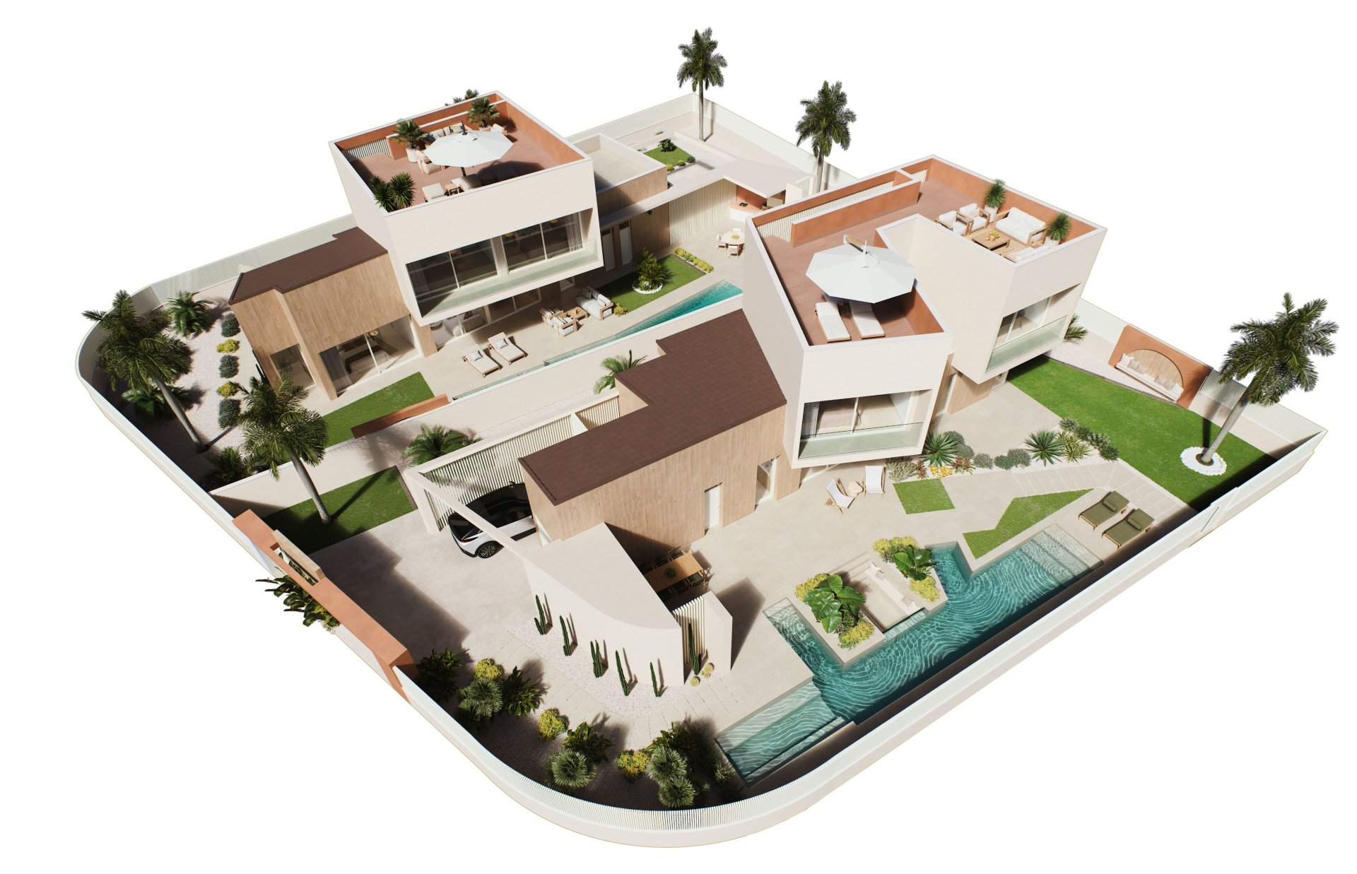 Villa in Dehesa De Campoamor, Alicante, Spanien 3 Schlafzimmer, 245 m2 Nr. 180807