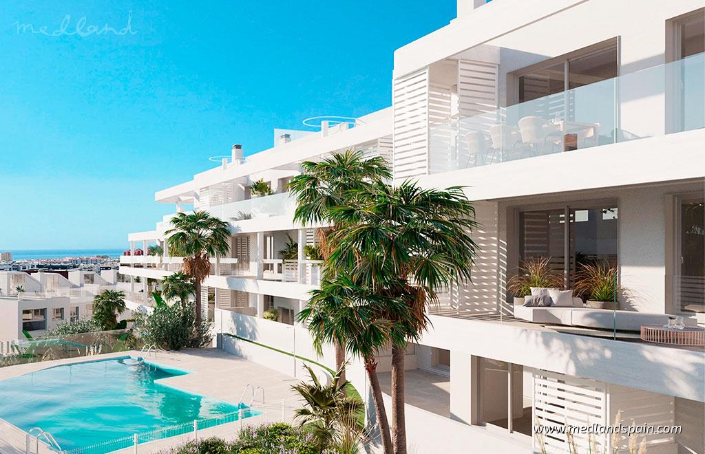 Apartament w Estepona, Malaga, Hiszpania 3 sypialnie, 170 mkw. nr 144485