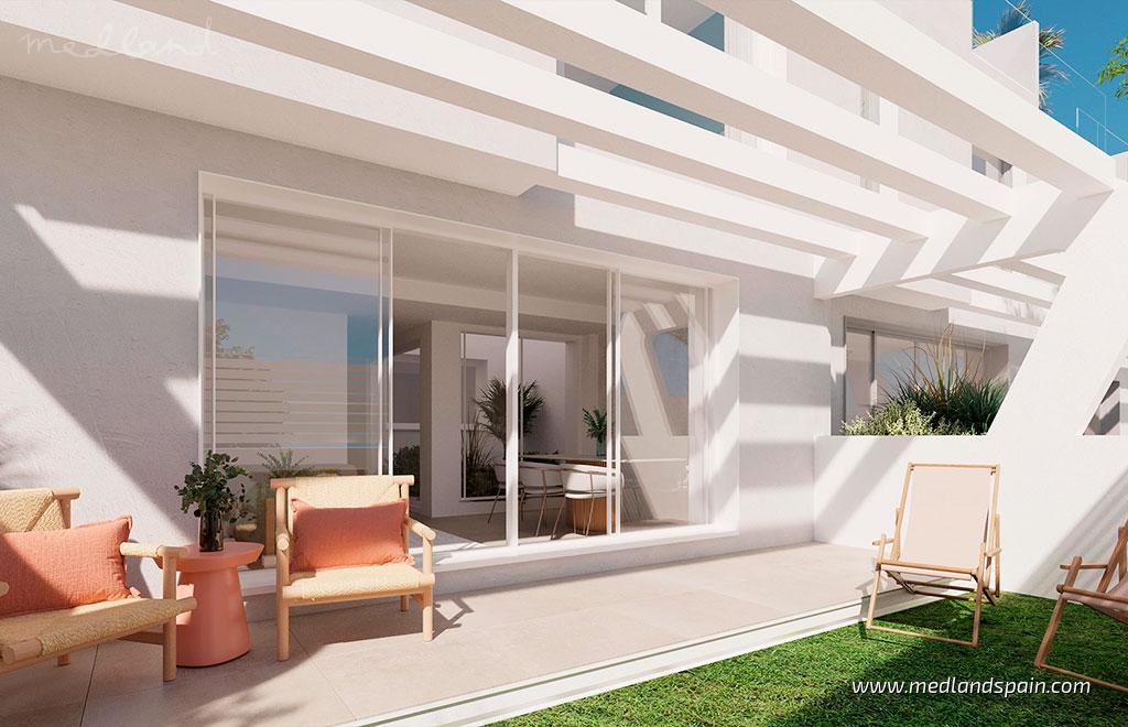 Apartament w Estepona, Malaga, Hiszpania 3 sypialnie, 170 mkw. nr 144485