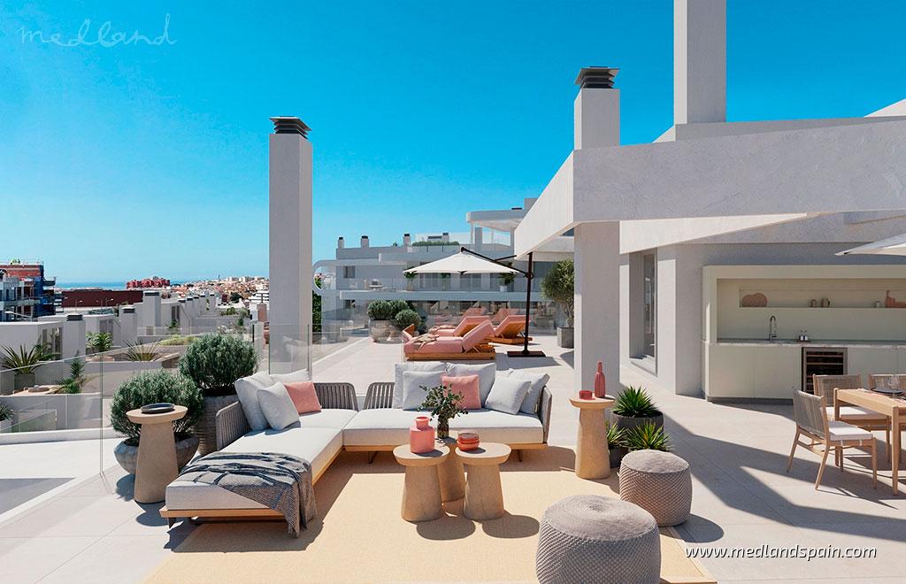 Apartament w Estepona, Malaga, Hiszpania 3 sypialnie, 170 mkw. nr 144485