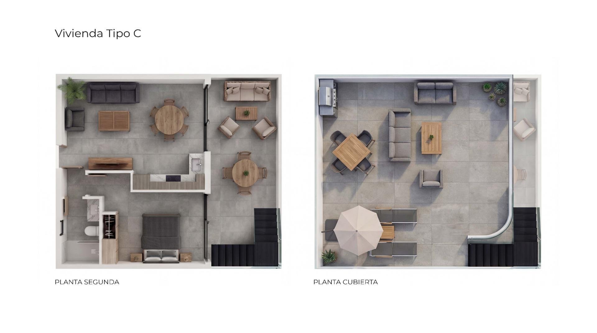 Dzīvoklis Vera, Almeria, Spānijā 1 istaba, 41 m2 Nr. 192389