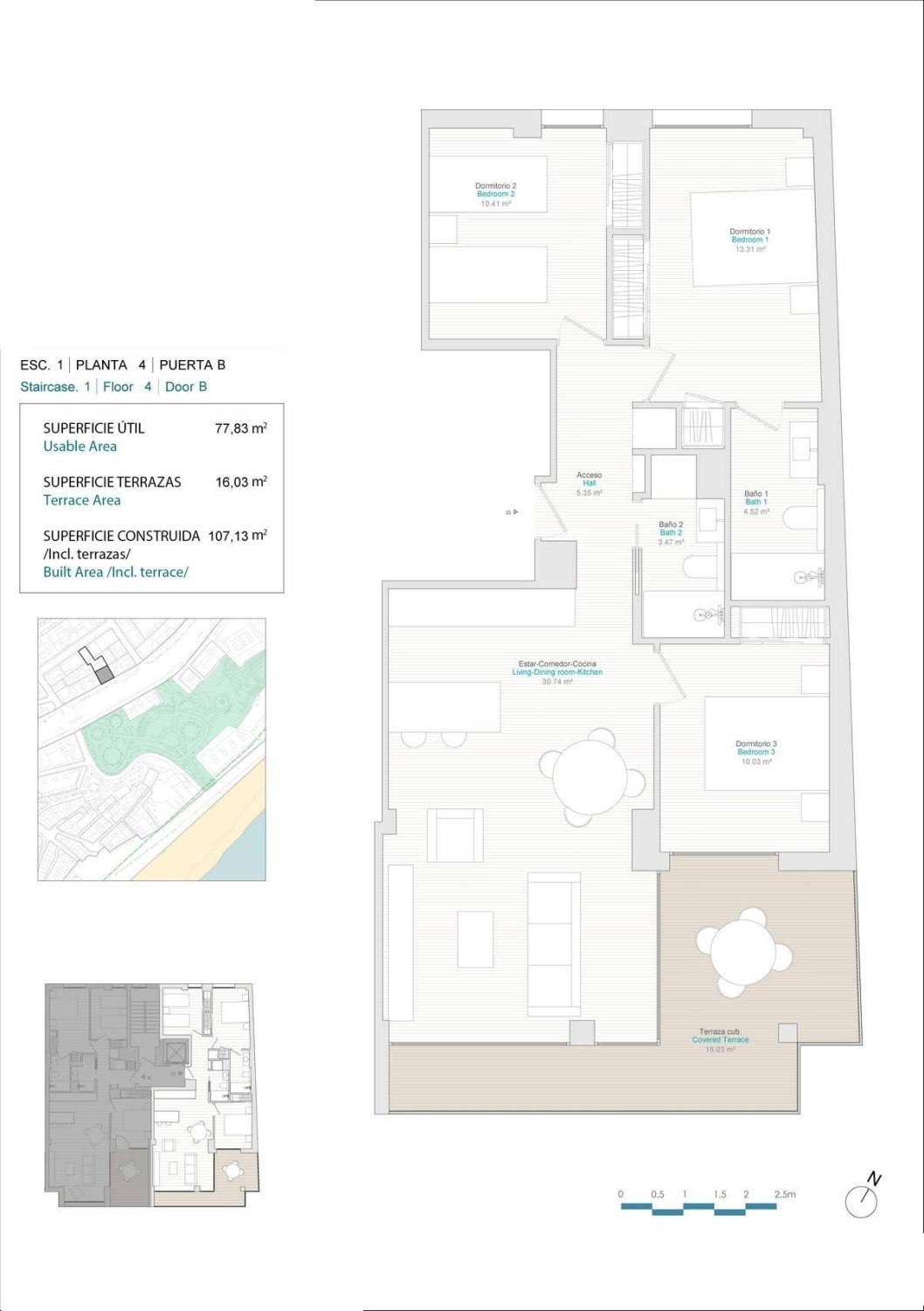 Apartment in Villajoyosa, Alicante, Spain 3 bedrooms, 77 sq.m. No. 187497