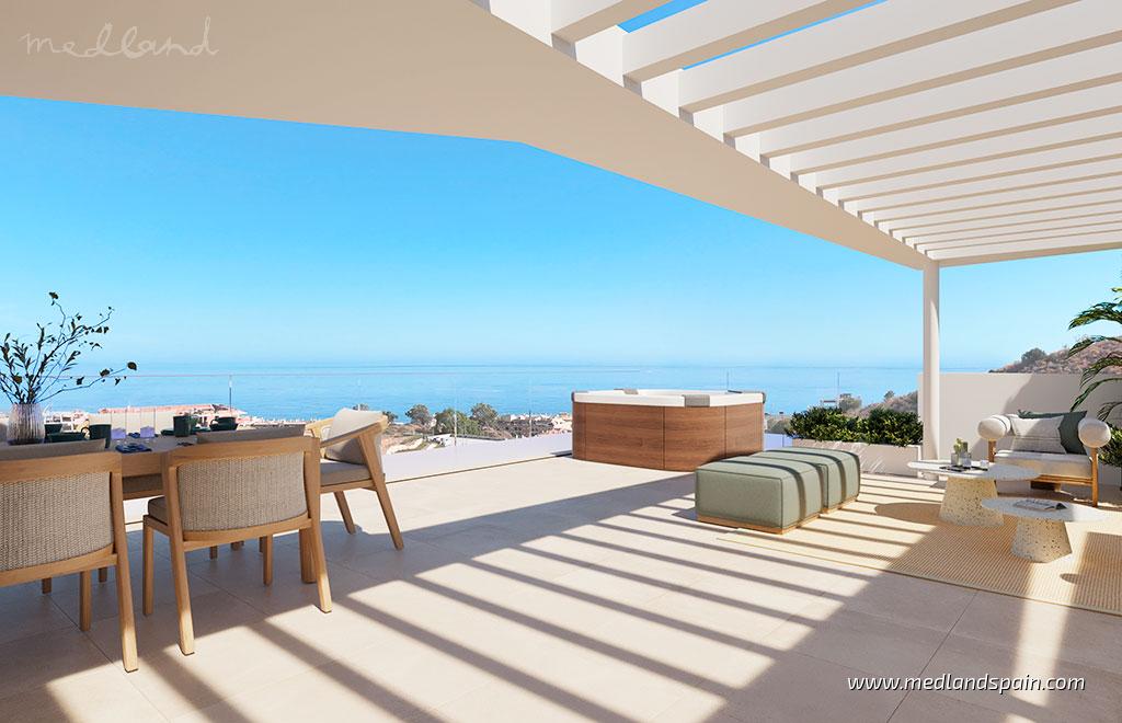 Wohnung in Rincon de la Victoria, Malaga, Spanien 2 Schlafzimmer, 100 m2 Nr. 139061