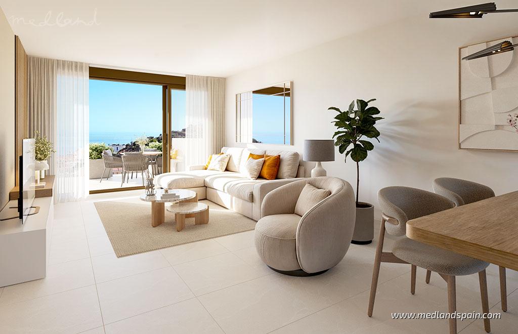 Huoneisto Rincon de la Victoria, Malaga, Espanja 2 makuuhuonetta, 97 m2 No. 139059