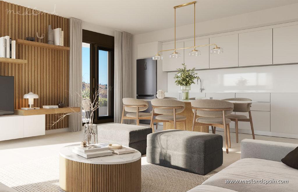 Huoneisto Rincon de la Victoria, Malaga, Espanja 2 makuuhuonetta, 97 m2 No. 139059