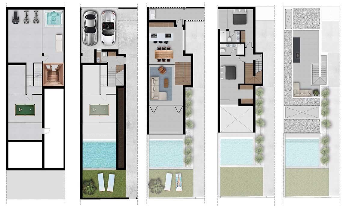 Villa i Albir, Alicante, Spanien 3 sovrum, 337 kvm. Nr. 165926