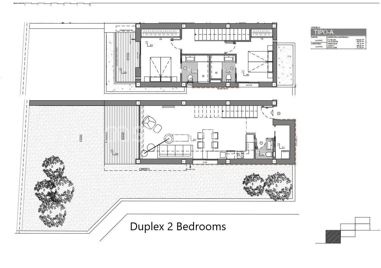 Apartment in Benitachell, Alicante, Spain 3 bedrooms, 104 sq.m. No. 163011