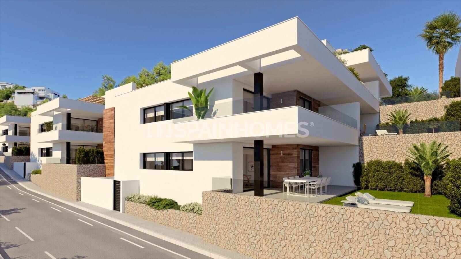 Apartment in Benitachell, Alicante, Spain 3 bedrooms, 104 sq.m. No. 163011